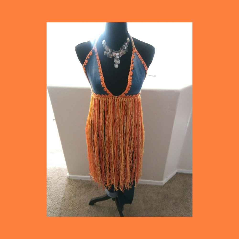 Long fringe stylish top